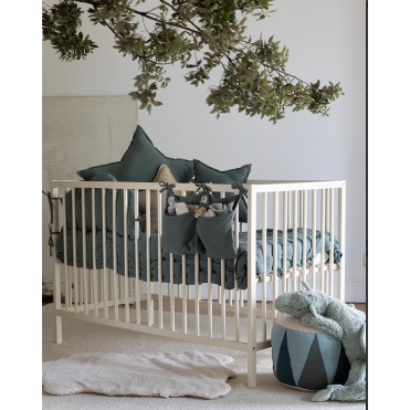 CRIB BEDDING SET FOREST