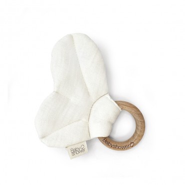 BUTTERFLY TEETHER IVORY
