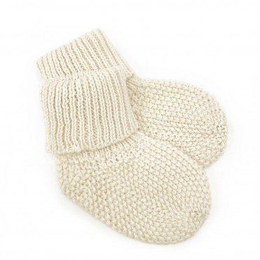 CHAUSSONS BEBE TRICOT...