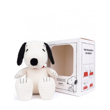 SNOOPY SITTING CORDUROY...