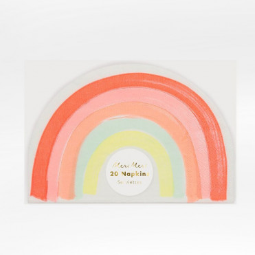 RAINBOW PAPER NAPKINS