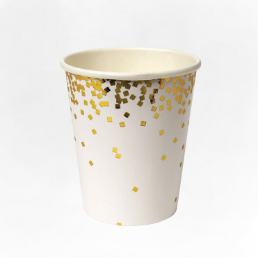 VASOS DE PAPEL GOLD STAR