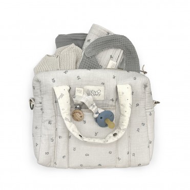 Bolsa cambiador Tic Tic gris - Walking Mum - Bebexpert | expertos en  puericultura