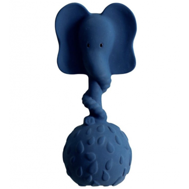 TEETHER NATRUBA BLUE ELEPHANT