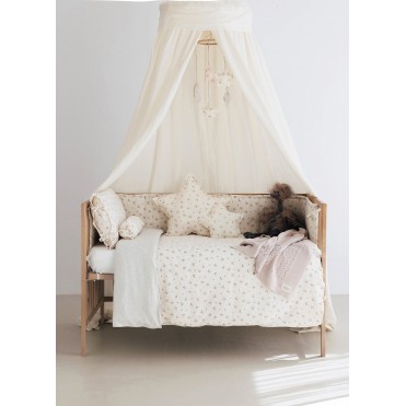 CRIB BEDDING SET ROSEBERRY