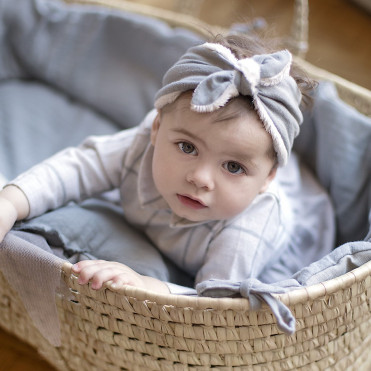 CAPAZO VESTIDO GREY POWDER