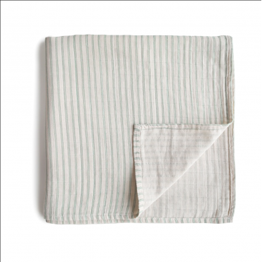 MUSELINA MUSHIE SAGE STRIPES