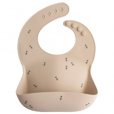 BEE MUSHIE SILICON BIB