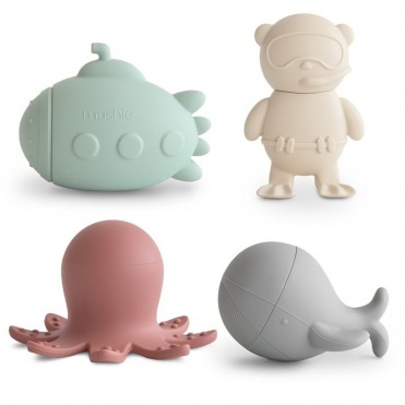 JUGUETES BAÑO PACK 4 PIEZAS...
