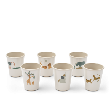 PACK OF 6 LIEWOOD CUPS ALL...
