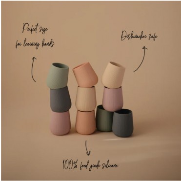 MINI VASO SILICONA MUSHIE...