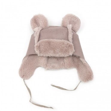 TEDDY HAT ESKIMO SUEDE...
