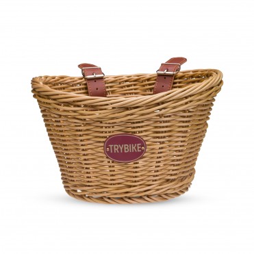 PANIER EN OSIER TRYBIKE STEEL