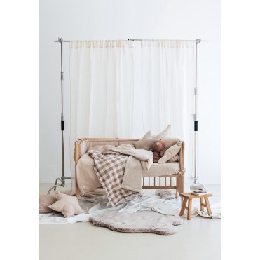 CRIB FITTED SHEET 70 CM...