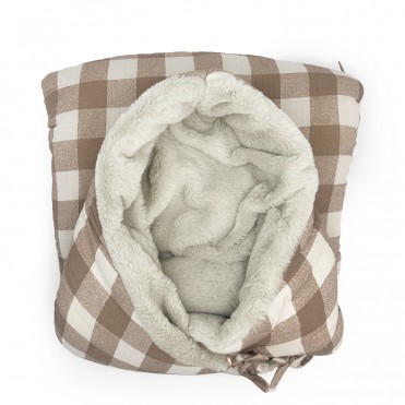SACO CAPAZO POLAR VICHY...