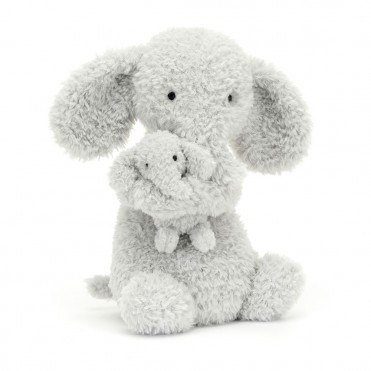 JELLYCAT HUDDLES GREY ELEPHANT