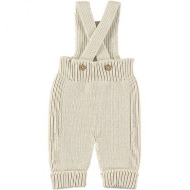 PETO BEBÉ LI&ME TRICOT CREAM