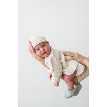 CHAUSSONS BEBE TRICOT...