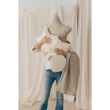 STAR CUSHION GOFRE VANILLA