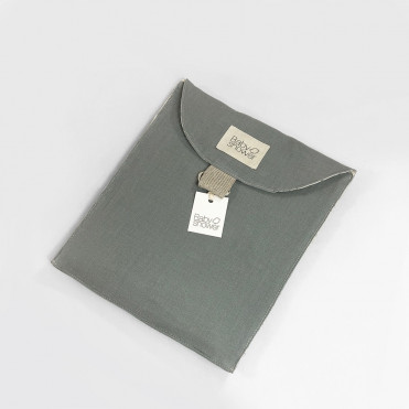GREY POWDER TRAVEL POCKET