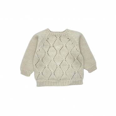 Pull bébé maille ajourée...