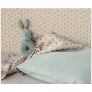 MAILEG RATTLE SET RABBIT MINT