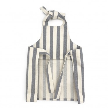 KIDS APRON NAVY JEAN