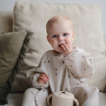 BEE MUSHIE SLEEVES SILICON BIB