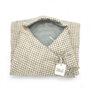 SACO ENTRETIEMPO RAFFIA GRID