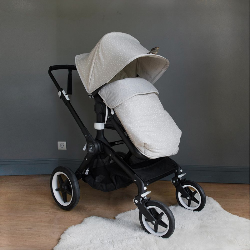 Bugaboo off sales white footmuff