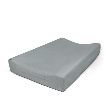 DRAP HOUSSE CHANGEUR GREY POWDER