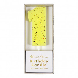 NUMBER 1 CANDLE