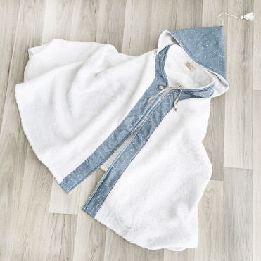 PONCHO BAÑO BLUE STAR