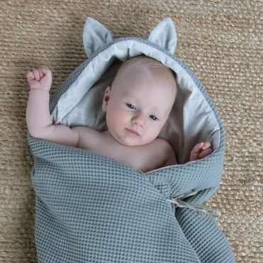 WAFFLE GREY BAMBI SPRING ANGEL NEST