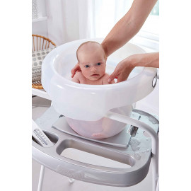 SOFT GREY LUMA BABY BATH TUB