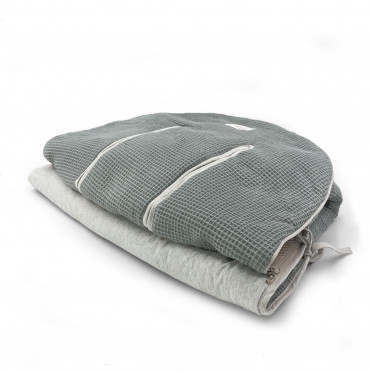 HOUSSE BUGABOO WAFFLE GREY