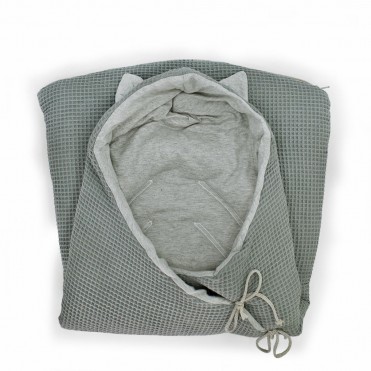 WAFFLE GREY BAMBI SPRING ANGEL NEST