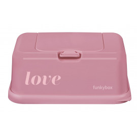 CAJA TOALLITAS FUNKY BOX ROSA VINTAGE