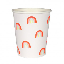 MINT GRID PAPER CUPS