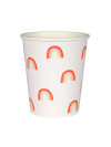 MINT GRID PAPER CUPS