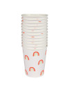 VASOS DE PAPEL MINT GRID