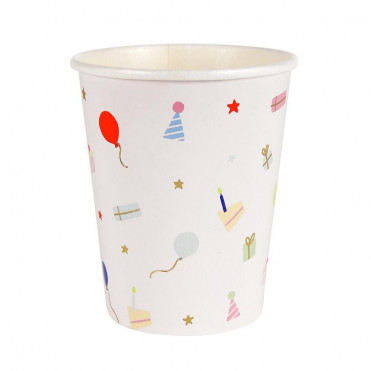 RACING CARS PAPER CUPS