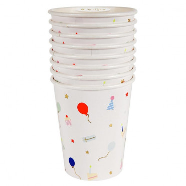 RACING CARS PAPER CUPS