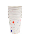 RACING CARS PAPER CUPS