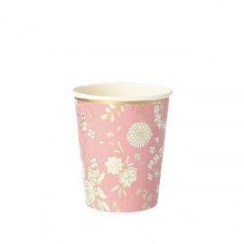 TERRAZO BLUSH PAPER CUPS