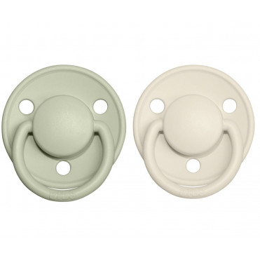 SET 2 TÉTINES BIBS VANILLA CLOUD