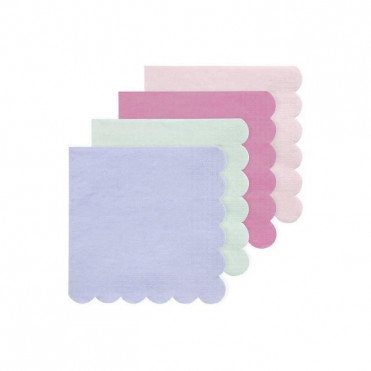 ECO PINK SMALL PAPER NAPKINS