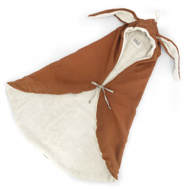 CARAMEL POWDER BUNNY SWADDLE