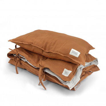 ENSEMBLE HOUSSE CARAMEL