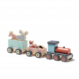EDVIN ANIMAL WOODEN TOY TRAIN